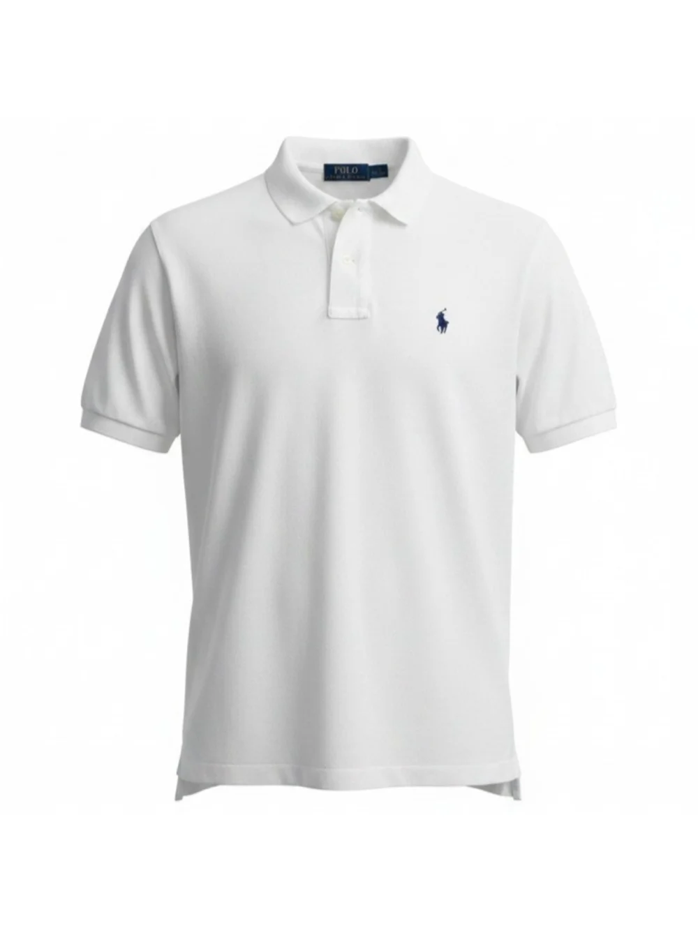Polo Ralph Lauren Men's 100% White Classic Fit Polo Shirt Size Large Pre-owned